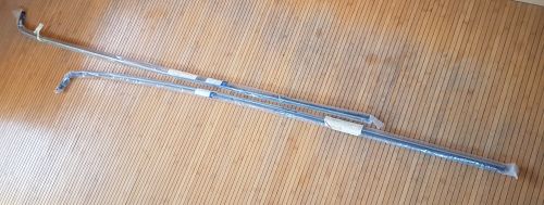 123 690 1580   Gürtelleiste Zierleiste Coupe Heckkotflügel links